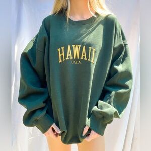 Green Brandy Melville Hawaii Sweater